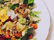 Ensalada color flores