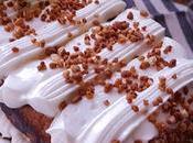 Pastel plátano crema queso