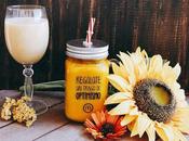Smoothie platano, mango nueces