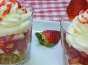 Cómo hacer vasitos tarta queso fresas