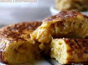 Tortilla patata cebolla caramelizada