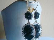 Pendientes camafeos griegos