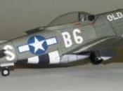 Papercraft avión Mustang P-51D Crow