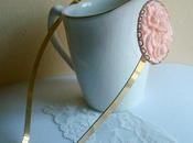 Diadema vintage nude