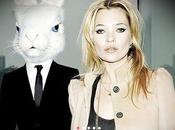 Kate Moss enamorada conejo?