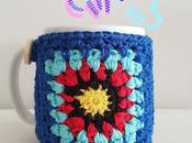 Funda taza granny square