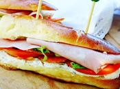 Brioche vegetal queso jamón