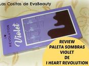 Review Paleta sombras ojos Violet Heart Revolution