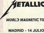 Viejas crónicas conciertos Metallica España
