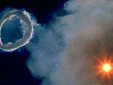 Aros-anillos gas-vapor volcanes