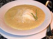 Vichyssoise pera parmesano lactosa