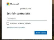 Hotmail nuevo procedimiento para iniciar sesión