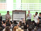 Entrega alfredo mazo nuevas instalaciones bachillerato tecnológico tlatlaya