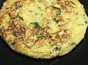 Tortilla calabacín, queso patata