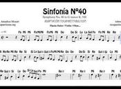 Sinfonía Mozart Partituras Formato PDF, MIDI Notas Tonalidad Fácil Principian...