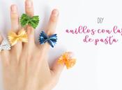 DIY: Anillos lazos pasta