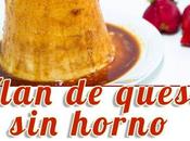 Flan queso horno