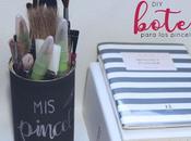 DIY: Bote para pinceles