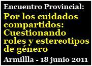 Hombres Mujeres igualdad 'Por Cuidados Compartidos' Encuentro provincial Granada junio 2011)