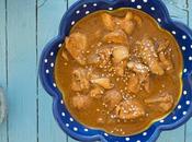 Butter Chicken Curry, Murgh Makhani Pollo indú mantequilla. Receta Crokpot