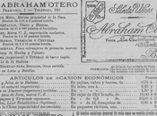 1898: Selectos vinos Abraham Otero.Calle Francisco,