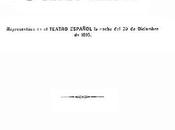 [GALDÓS SALSA] Hoy, "Voluntad". Comedia tres actos prosa