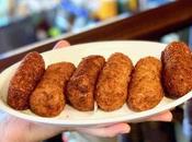 Velódromo diez años croquetas, bravas ensaladillas rusas.