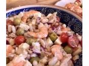 Receta ensalada alubias blancas.