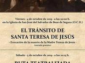 Tránsito Sta. Teresa Jesús Ruta teatralizada