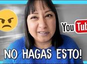 Cosas debes hacer eres youtuber nuevo