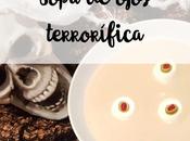 Sopa ojos terrorífica