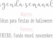 Agenda Semanal 21/10 27/10