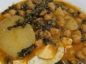 Potaje garbanzos espinacas