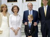 Familia Real reúne torno Miguel Urdangarín Primera Comunión. Analizamos estilismos