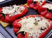 Pimientos rellenos carne pavo