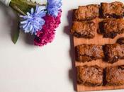 Cuadraditos Veganos Plátano Chocolate