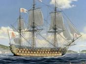 Navio Real Felipe navegando bahía Santander