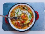 Cazuela pisto manchego huevo