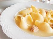 Sopa galets albondiguillas para Navidad