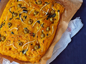 Focaccia calabaza cúrcuma