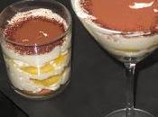 Tiramisú mango galletas