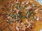 Crema rápida calabaza curry