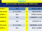 Resultados Semana Diciembre. Escuela Fútbol Angola