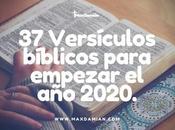 Versículos bíblicos para empezar 2020