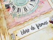 Libro firmas para bodas, comuniones...