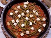 Judías verdes griega