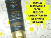 Review Mascarilla Peel extracto caviar Avon