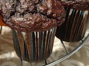 Muffins cacao, almendra plátano