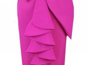 Falda Fucsia Volantes