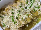 Enchiladas verde pollo